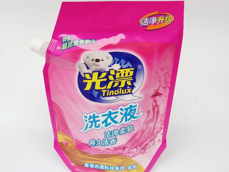 Laundry Detergent Packaging Pouch