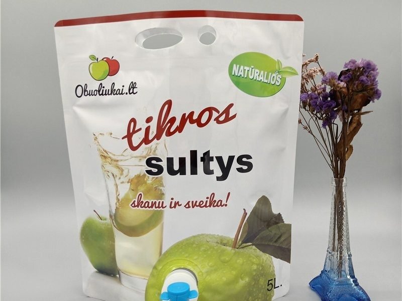 Custom 300ml Side-Spout Stand-up Pouch for Jelly and Liquid Snacks