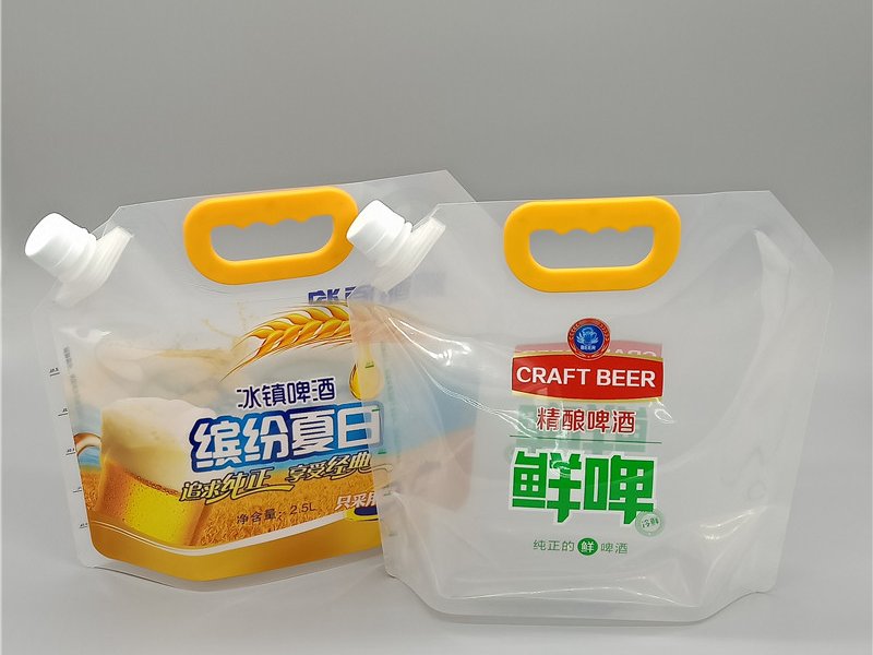 Beer Packaging Nozzle Bag Spout Pouch