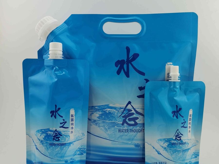 Custom Laminated Roll Film for Liquid Stand-up Pouches