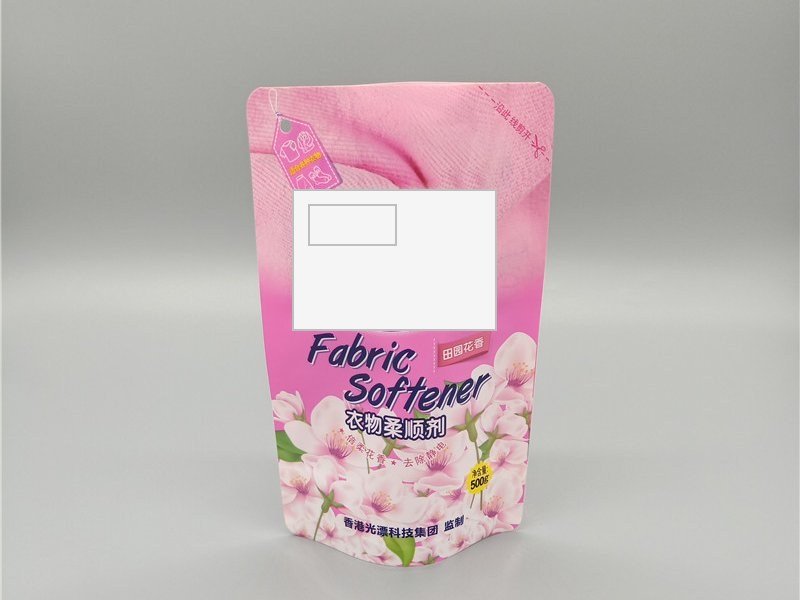 Self Standing Bag Fabric Softener Stand Up Pouch