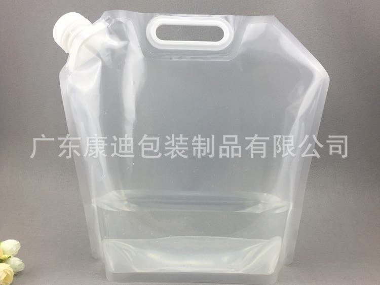 Custom 5kg Handle Liquid Packaging Bag for Outdoor Vehicle Water Storage