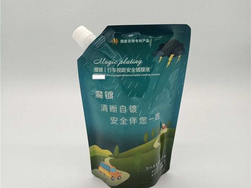 1288ml Automobile Coating Solution Packaging Bag Stand Up Pouch