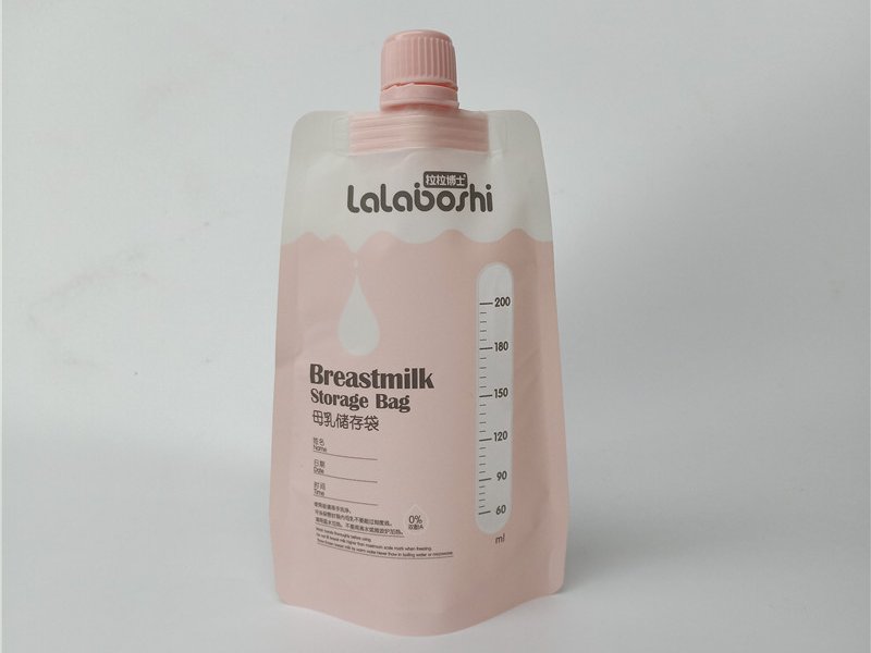 Breast Milk Storage Nozzle Bag Spout Pouch