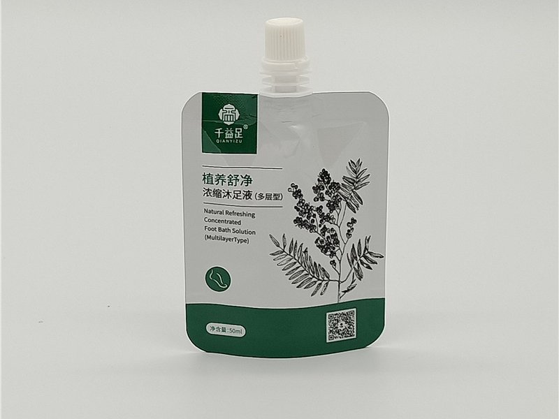 Foot Lotion Packaging Bag Packaging Pouch