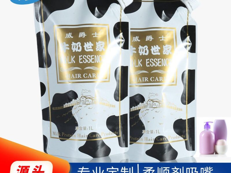 Custom Aluminum Foil & Metallized Stand-Up Spout Pouches for Shampoo