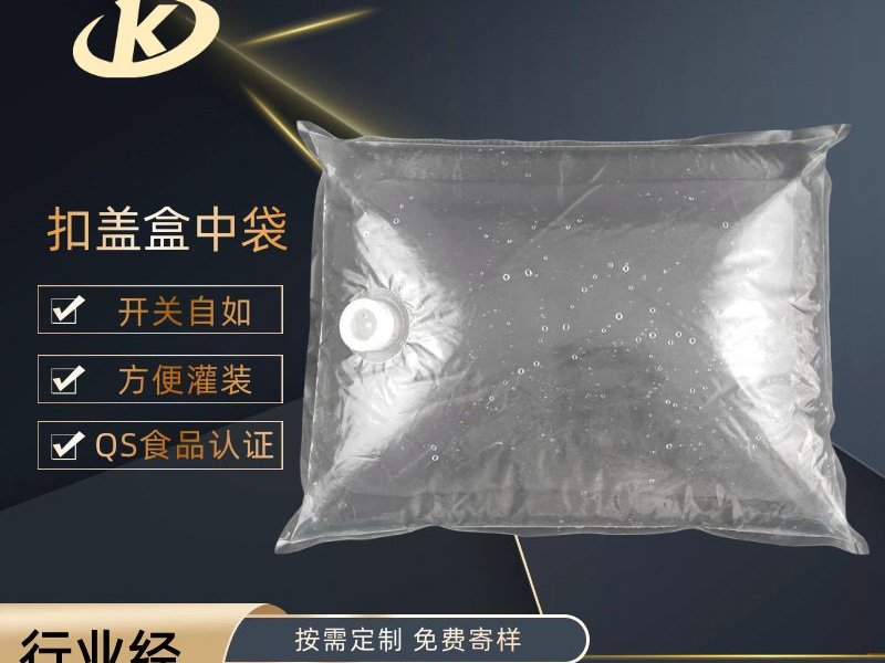 10L Transparent BIB Bag-in-Box with Spout Valve for Milk Tea and Liquid Dairy