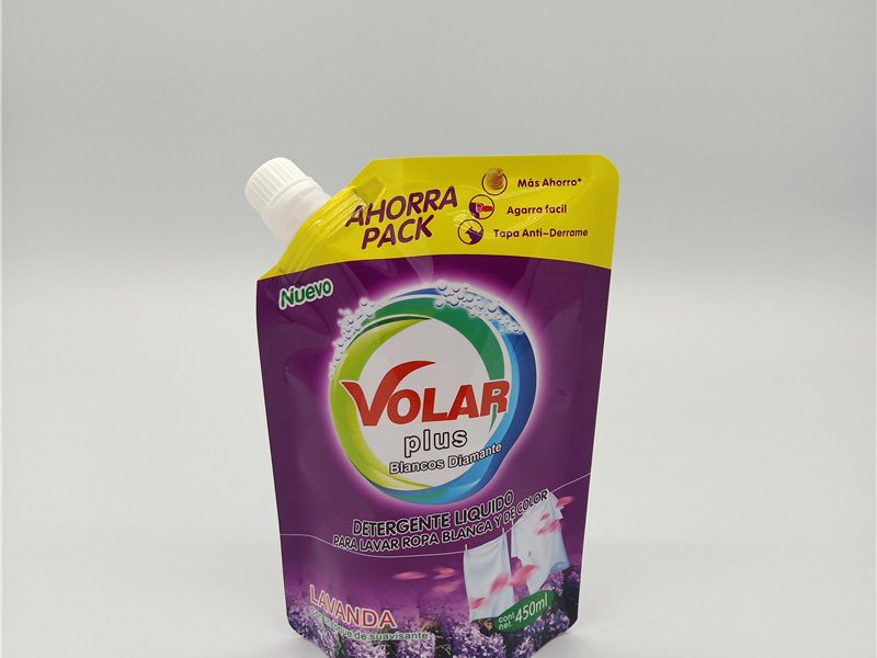 450ml Detergent Packaging Bag Packaging Pouch