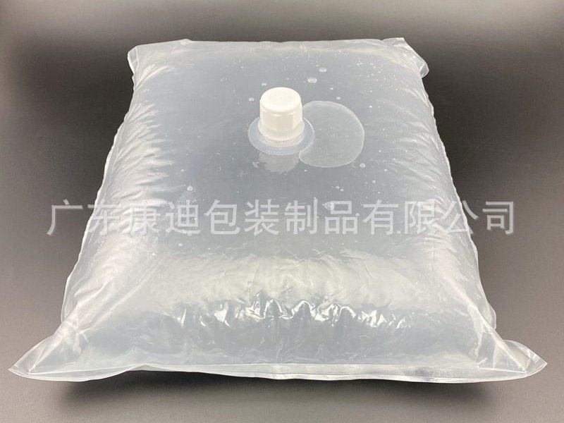 3L Square Water Bag With Screw Cap Valve For Liquid Packaging