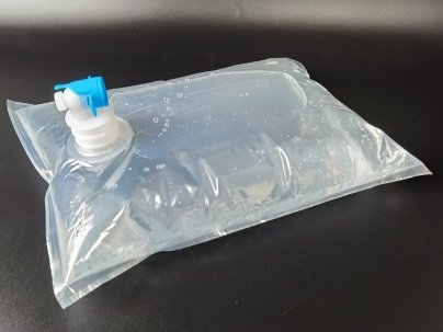 Clear BIB Bag-in-Box with Optional Spouts