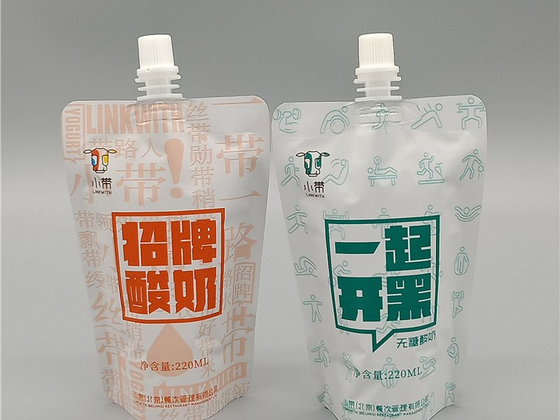Yogurt Packaging Bag Spout Pouch