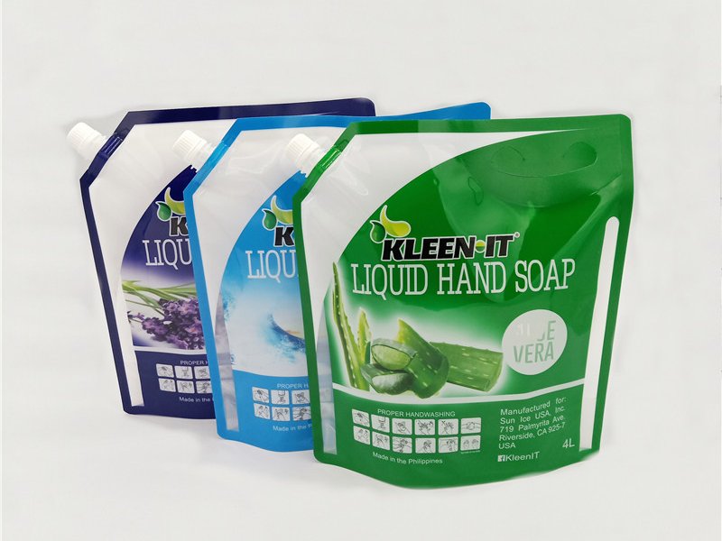 4L Detergent Packaging Bag Packaging Pouch
