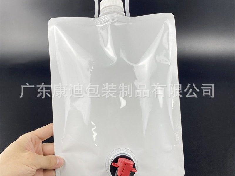 带手提大口径双阀门袋 3L果汁咖啡液体包装