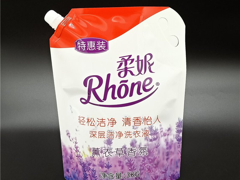 3kg Detergent Packing Nozzle Bag Spout Pouch