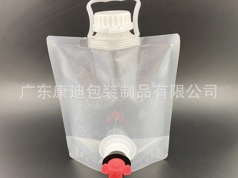 手提式双开关阀门袋 适配1L咖啡与2kg果汁红酒包装