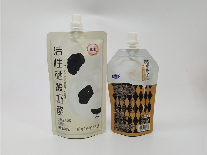 Self Standing Bag Yogurt Packaging Stand Up Pouch