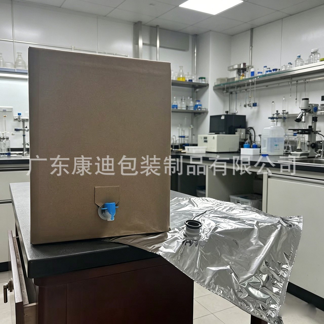 25L蛋液盒中袋(BIB)配按钮阀