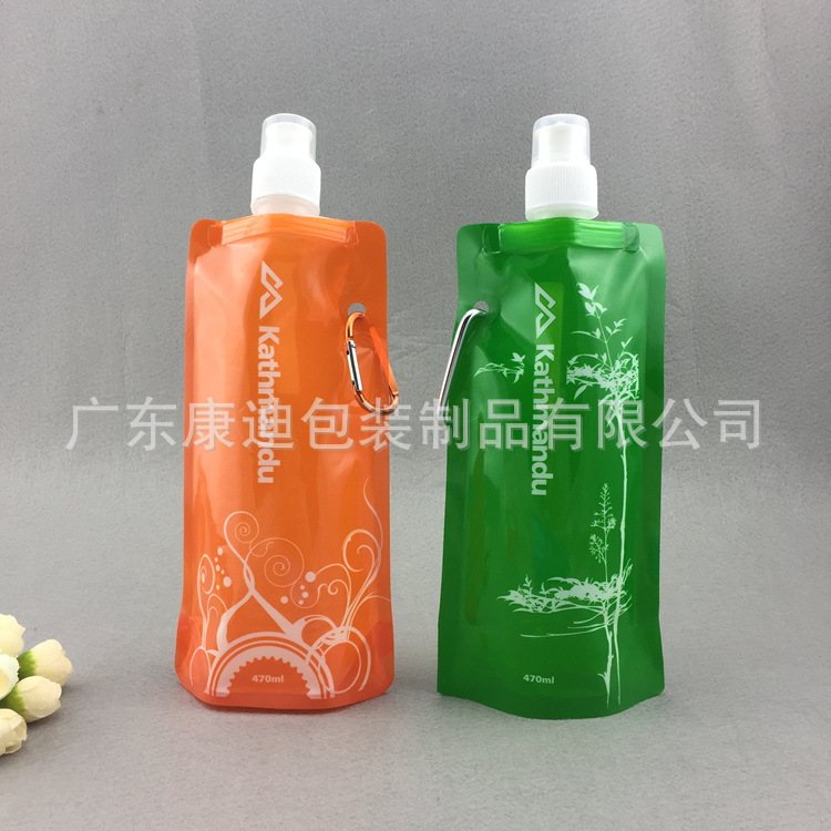 250ml 醋用四边封带吸嘴液体包装袋
