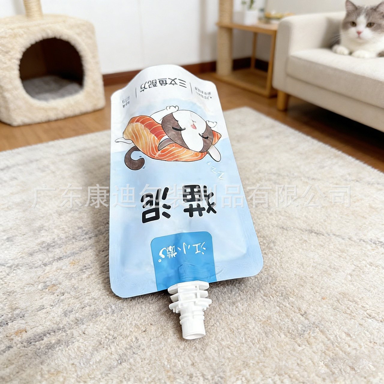 100ml Juice Double-Gusset Stand-Up Pouch | Custom Double Stand-Up Pouches